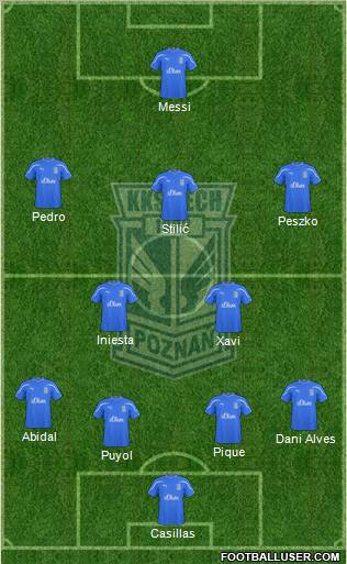 Lech Poznan Formation 2011