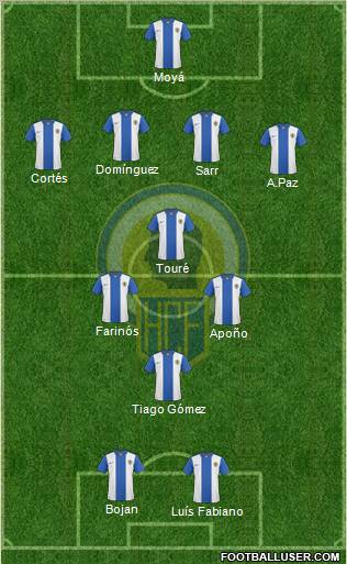 Hércules C.F., S.A.D. Formation 2011