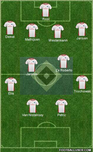 Hamburger SV Formation 2011