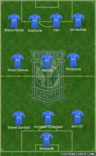 Lech Poznan Formation 2011