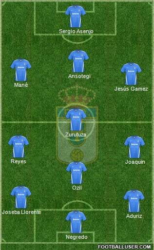 Real Oviedo S.A.D. Formation 2011