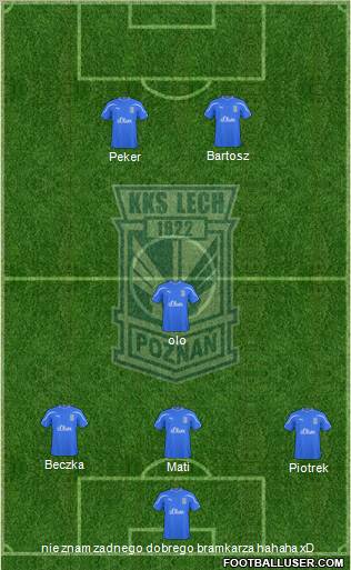 Lech Poznan Formation 2011