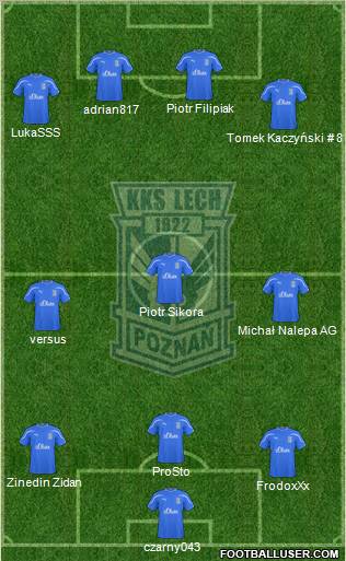 Lech Poznan Formation 2011