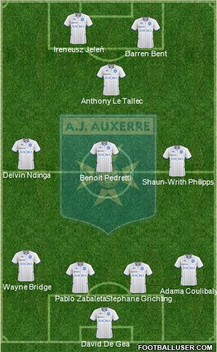 A.J. Auxerre Formation 2011