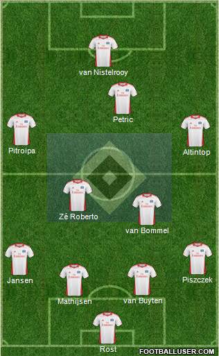 Hamburger SV Formation 2011