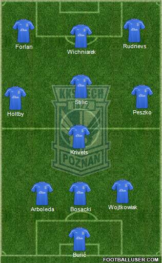 Lech Poznan Formation 2011