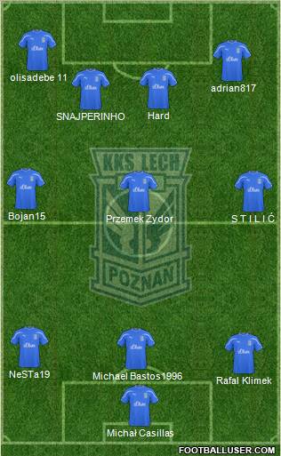 Lech Poznan Formation 2011