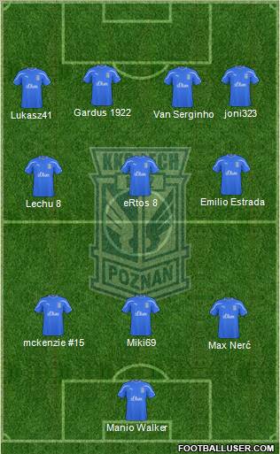 Lech Poznan Formation 2011