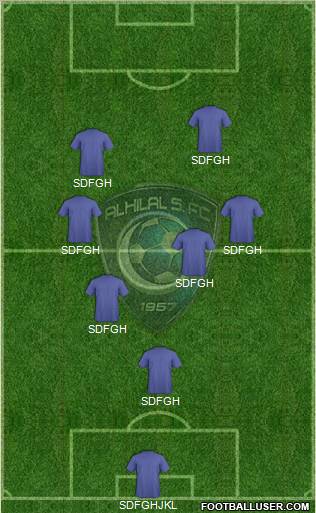 Al-Hilal (KSA) Formation 2011