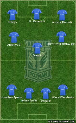 Lech Poznan Formation 2011