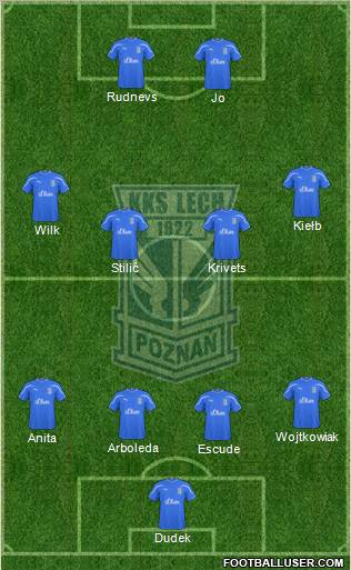 Lech Poznan Formation 2011