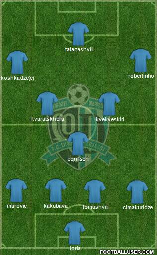 Dinamo Tbilisi Formation 2011