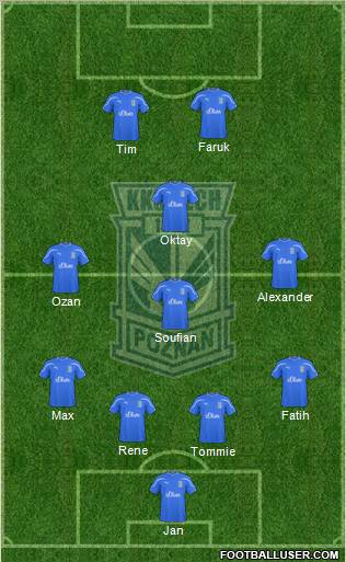 Lech Poznan Formation 2011