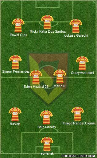 Jagiellonia Bialystok Formation 2011