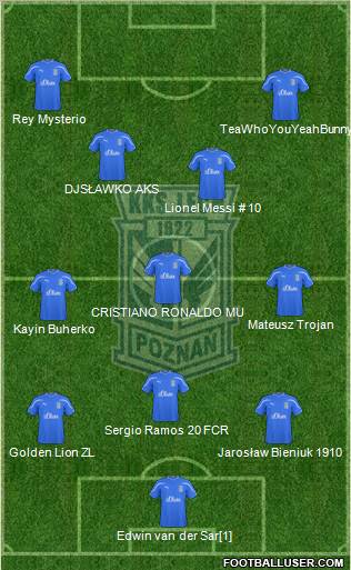 Lech Poznan Formation 2011