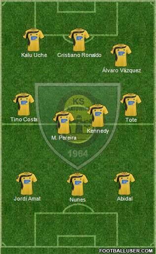 GKS Katowice Formation 2011