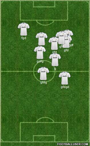 R. Madrid Castilla Formation 2011