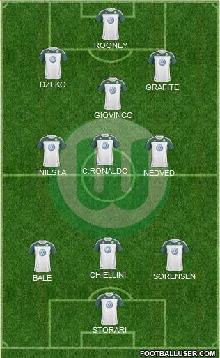 VfL Wolfsburg Formation 2011