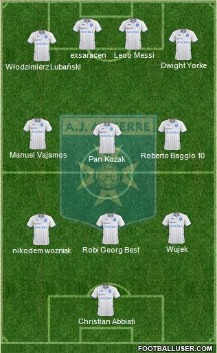 A.J. Auxerre Formation 2011