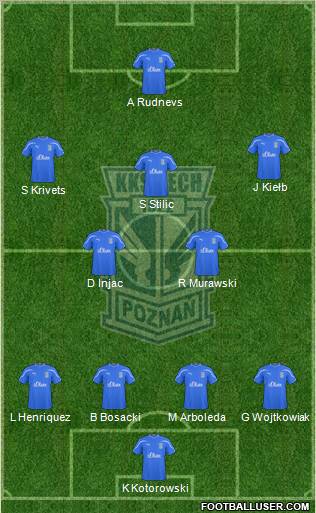 Lech Poznan Formation 2011