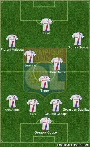 Olympique Lyonnais Formation 2011