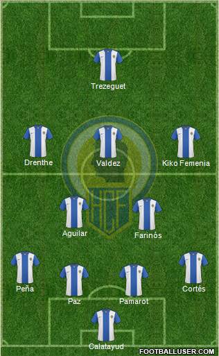 Hércules C.F., S.A.D. Formation 2011