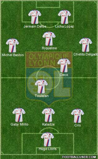 Olympique Lyonnais Formation 2011