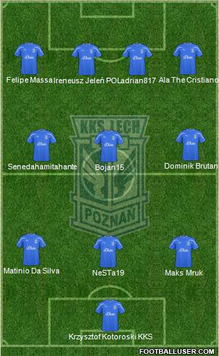 Lech Poznan Formation 2011