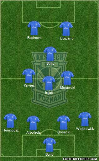 Lech Poznan Formation 2011