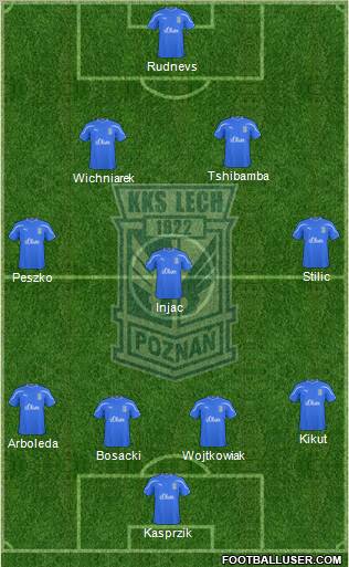 Lech Poznan Formation 2011