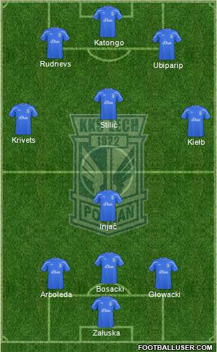 Lech Poznan Formation 2011