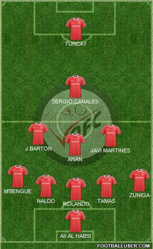 Valenciennes Football Club Formation 2011