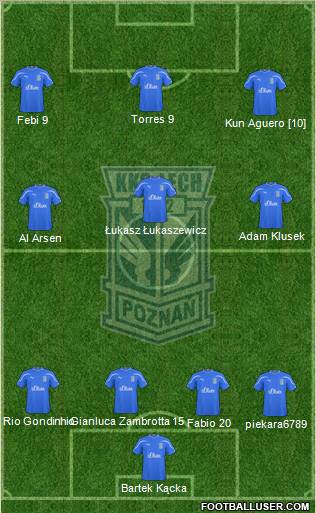 Lech Poznan Formation 2011