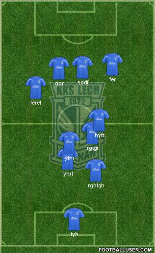 Lech Poznan Formation 2011