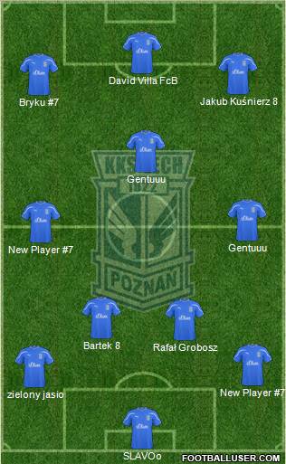 Lech Poznan Formation 2011