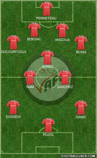 Valenciennes Football Club Formation 2011