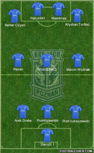 Lech Poznan Formation 2011