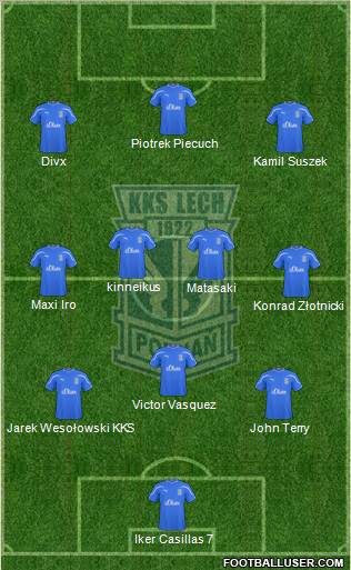 Lech Poznan Formation 2011