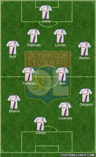 Olympique Lyonnais Formation 2011