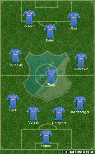 TSG 1899 Hoffenheim Formation 2011