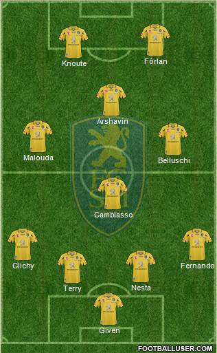 FC Sochaux-Montbéliard Formation 2011