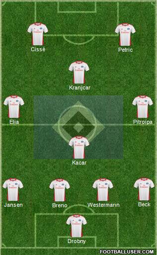 Hamburger SV Formation 2011