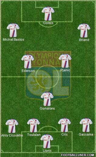 Olympique Lyonnais Formation 2011