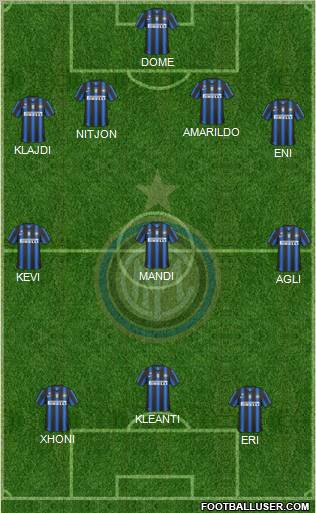 F.C. Internazionale Formation 2011