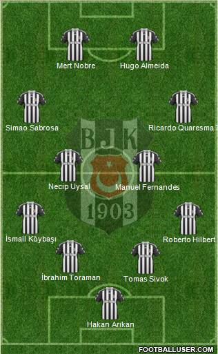 Besiktas JK Formation 2011