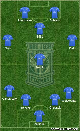 Lech Poznan Formation 2011