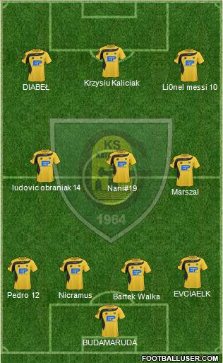 GKS Katowice Formation 2011