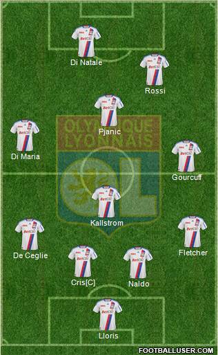 Olympique Lyonnais Formation 2011