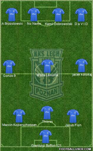 Lech Poznan Formation 2011