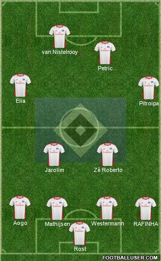 Hamburger SV Formation 2011